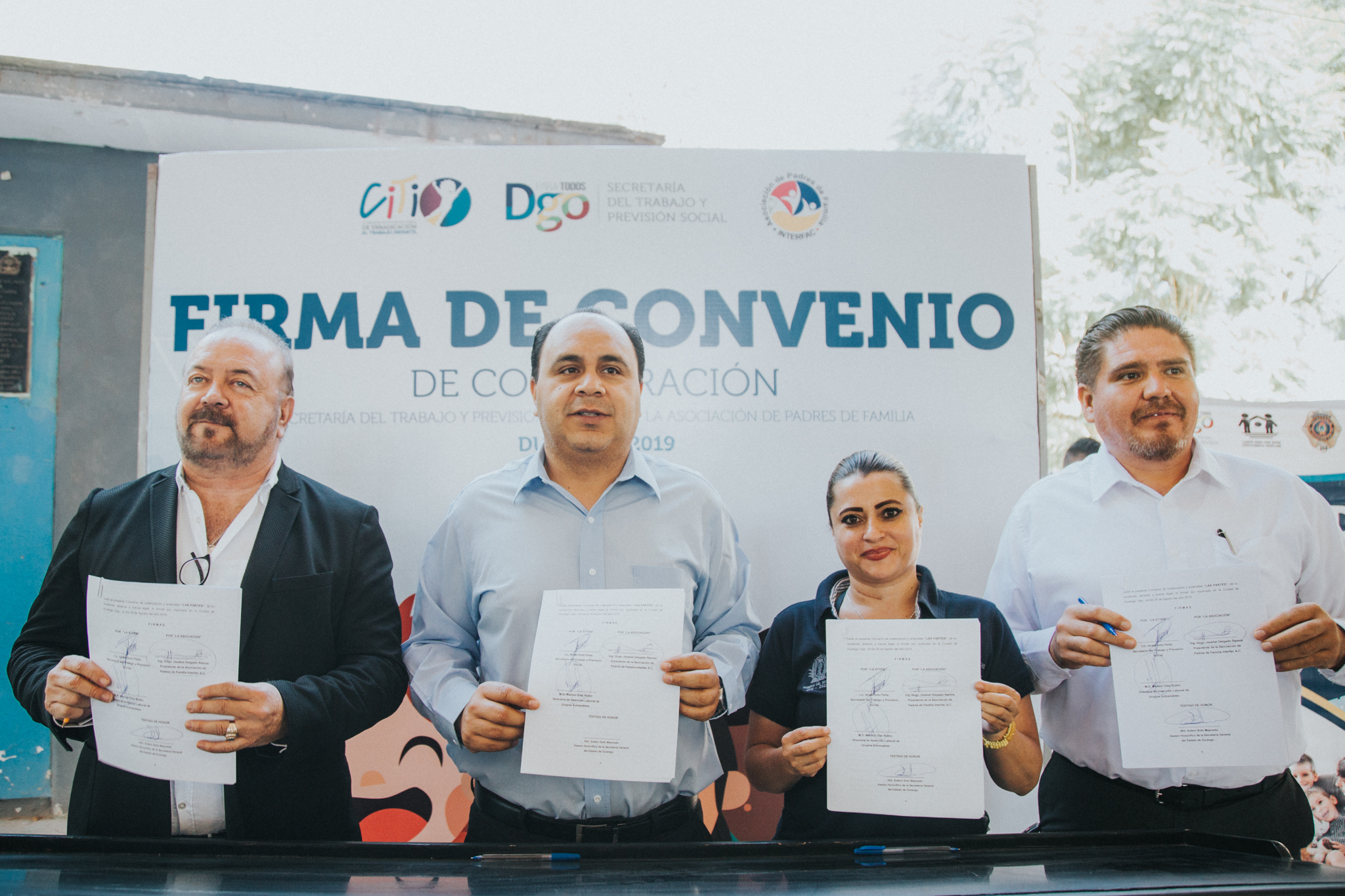STYPS Y ASOCIACIÓN DE PADRES DE FAMILIA FIRMAN CONVENIO