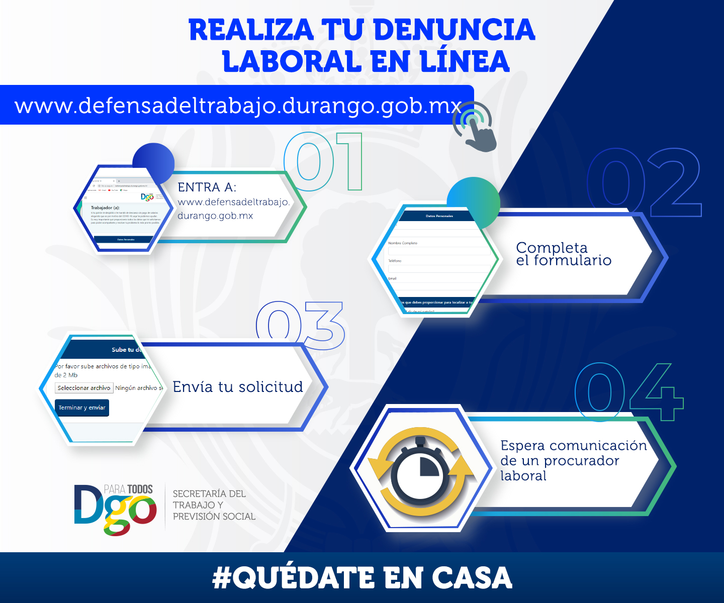 GOBIERNO DE DURANGO REFUERZA LA JUSTICIA LABORAL