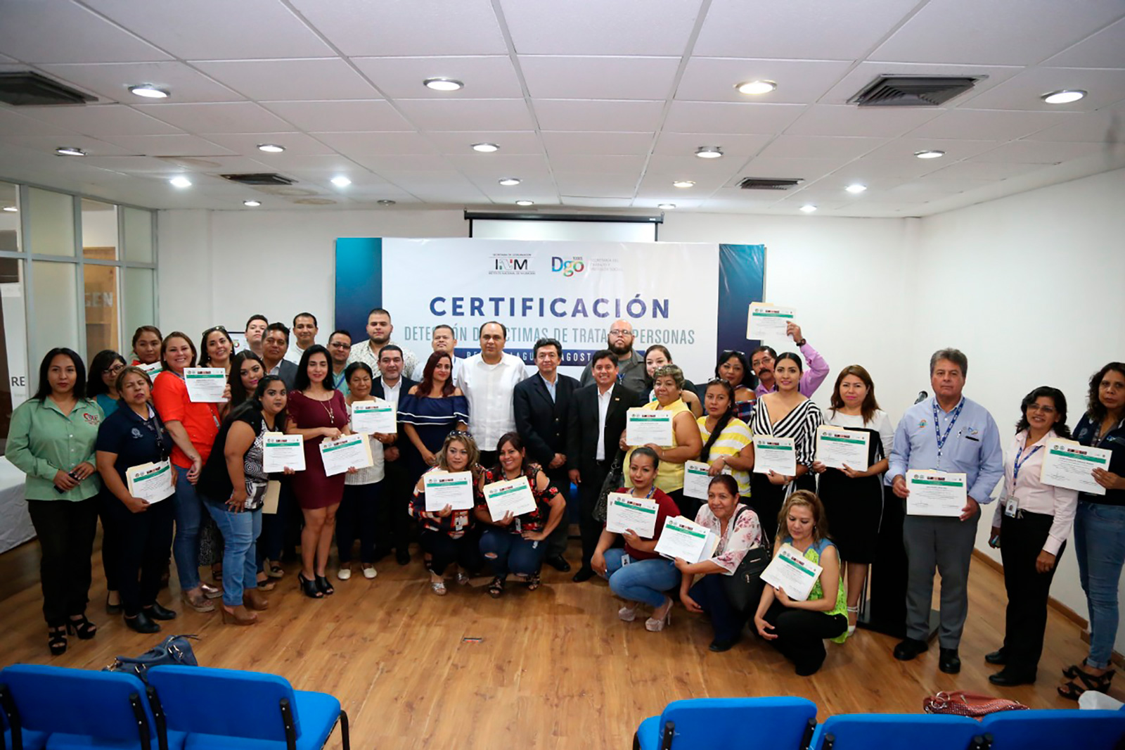 SE CERTIFICAN EN TRATA DE PERSONAS, 80 TRABAJADORES DE LA STYPS