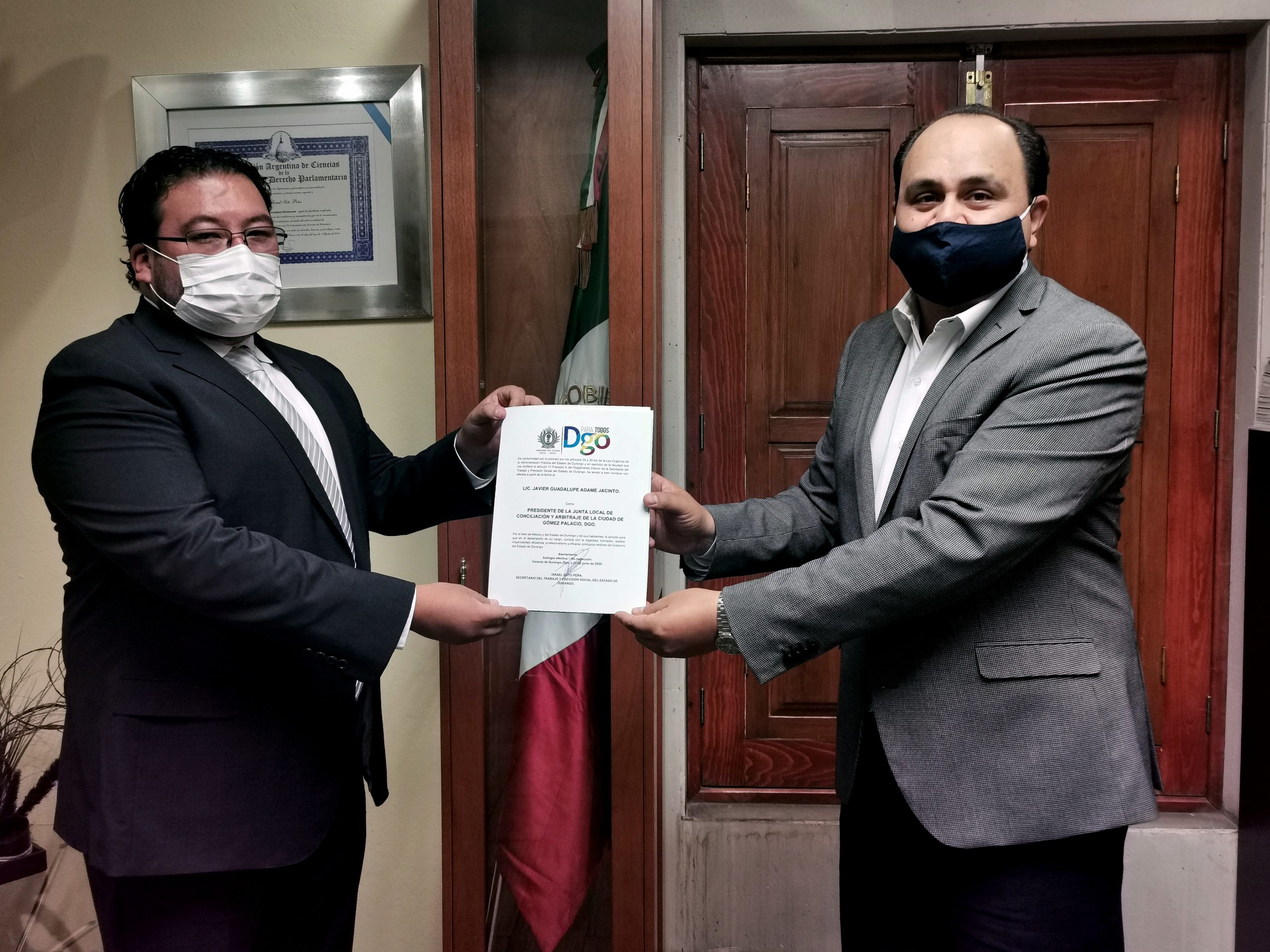 NUEVO PRESIDENTE DE LA JLCYA DE GÓMEZ PALACIO