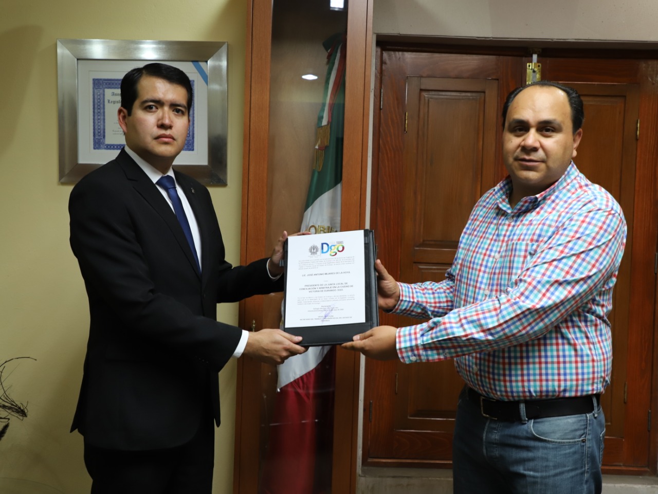 NOMBRAN NUEVO PRESIDENTE DE LA JLCYA EN DURANGO